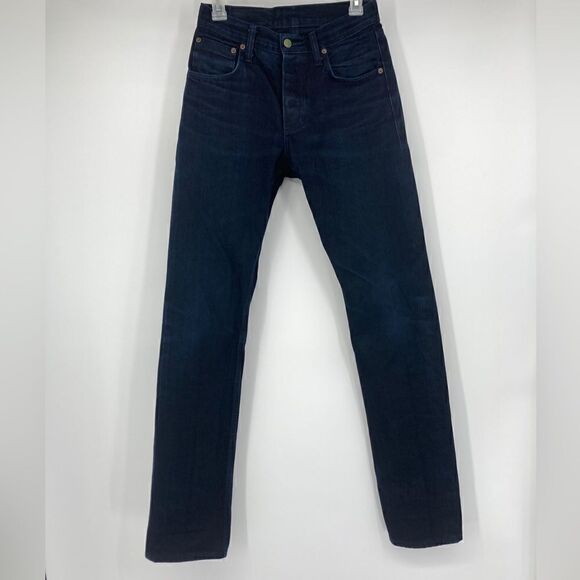 Left Field American Work Wear Men's Jeans Size 29 Navy Blue - Picture 5 of 12